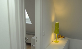 Weg zum Schlafzimmer