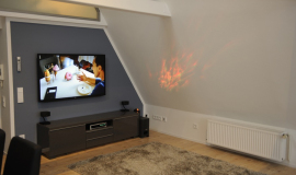 Wohnzimmer HIFI mit 3D-TV Vorderreihe