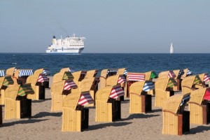 Strandkörbe von Travemünde