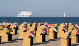 Strandkörbe von Travemünde